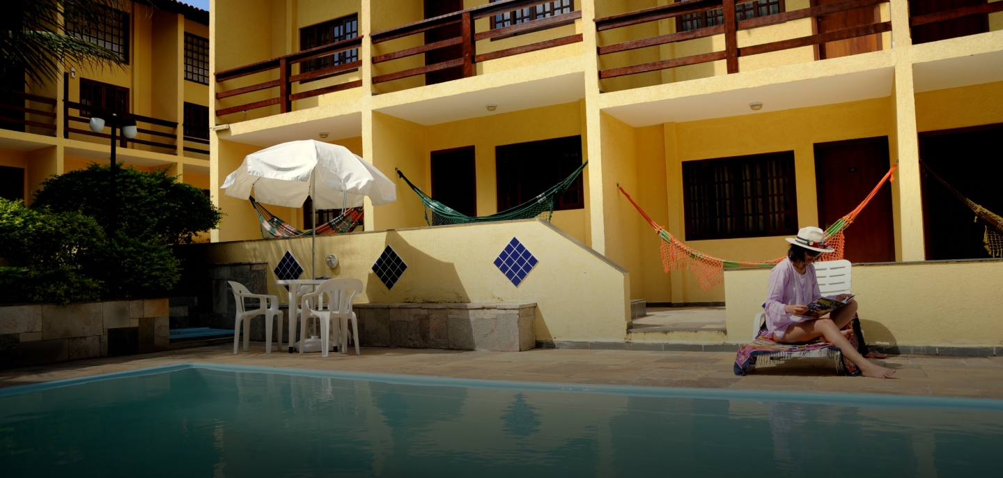 Foto da piscina do hotel